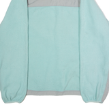 THE NORTH FACE Womens Fleece Jacket Blue Colourblock XL