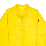 TOMMY HILFIGER Down Insulated Mens Puffer Coat Yellow M