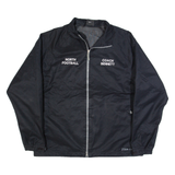 NIKE GOLF North Football Mens Track Jacket Black USA L