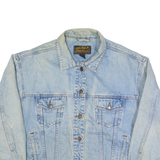 EDDIE BAUER Womens Denim Jacket Blue 90s L