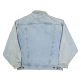 EDDIE BAUER Womens Denim Jacket Blue 90s L