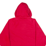 WOOLRICH Womens Rain Jacket Red Hooded M