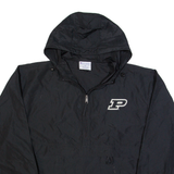 CHAMPION Purdue Boilermakers Mens Anorak Jacket Blue USA Hooded 2XL