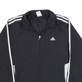 ADIDAS Womens Track Jacket Black UK 18