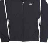 ADIDAS Womens Track Jacket Black UK 18