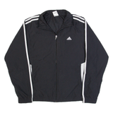 ADIDAS Womens Track Jacket Black UK 18