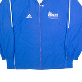 ADIDAS Mens Shell Jacket Blue 90s L