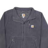 CARHARTT Womens Fleece Jacket Grey 2XL