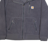 CARHARTT Womens Fleece Jacket Grey 2XL