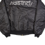 ROTHCO Workwear Mens Flight Jacket Black L