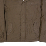 NAUTICA Fleece Lined Mens Jacket Brown L