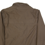 NAUTICA Fleece Lined Mens Jacket Brown L