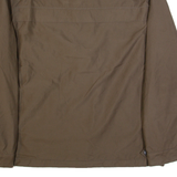 NAUTICA Fleece Lined Mens Jacket Brown L