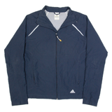 ADIDAS Womens Track Jacket Blue UK 14