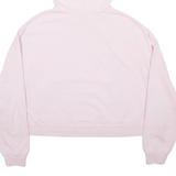 NIKE Cropped Womens Pink Hoodie S