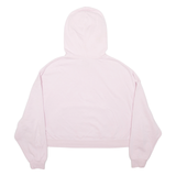 NIKE Cropped Womens Pink Hoodie S