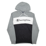 CHAMPION Mens Grey Hoodie S