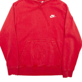 NIKE Mens Red Hoodie S