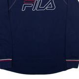 FILA Mens Sweatshirt Blue L