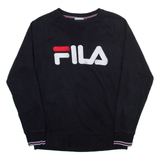 FILA Mens Sweatshirt Black S