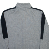 PUMA Full Zip Mens Sweatshirt Grey High Neck L