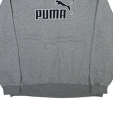 PUMA Mens Sweatshirt Grey XL