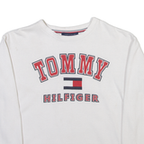 TOMMY HILFIGER Mens Sweatshirt White S