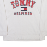 TOMMY HILFIGER Mens Sweatshirt White S