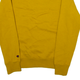 CHAMPION Mens Sweatshirt Yellow XS