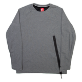 NIKE Mens Sweatshirt Grey L