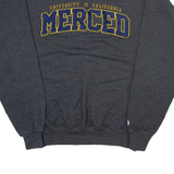 CHAMPION University Of California Merced Mens Sweatshirt Grey USA S