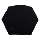 CHAMPION Lewis University Mens Sweatshirt Black L