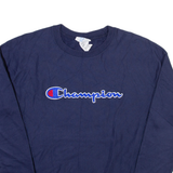CHAMPION REVERSE WEAVE Mens Sweatshirt Blue S