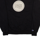 CHAMPION Core Form Studio Mens Sweatshirt Black M