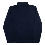 NAUTICA Mens Sweatshirt Blue 1/4 Zip L