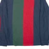 KARL KANI Striped Mens T-Shirt Blue Long Sleeve M