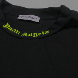 PALM ANGELS Womens T-Shirt Black Long Sleeve S