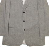 BOSS Mens Blazer Jacket Grey Wool M