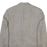 BOSS Mens Blazer Jacket Grey Wool M