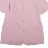 Womens Blazer Jacket Pink L