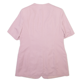 Womens Blazer Jacket Pink L