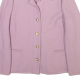 GOTTSTEIN Womens Blazer Jacket Pink Wool UK 12