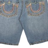 Womens Jorts Shorts Blue L W34