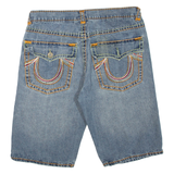 Womens Jorts Shorts Blue L W34