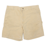 CARHARTT Mens Casual Shorts Beige 2XL W42