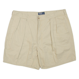 POLO RALPH LAUREN Womens Chino Shorts Beige XL W38