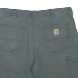 CARHARTT Mens Casual Shorts Green Relaxed XL W38