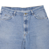 WRANGLER Mens Denim Shorts Blue L W36