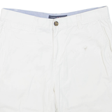 TOMMY HILFIGER Mens Chino Shorts White M W30