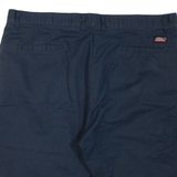 DICKIES Mens Chino Shorts Blue XL W40